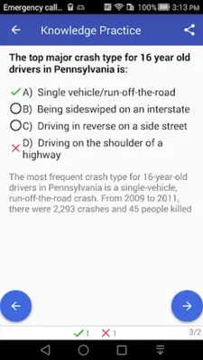 Driver License Test PA android App screenshot 7